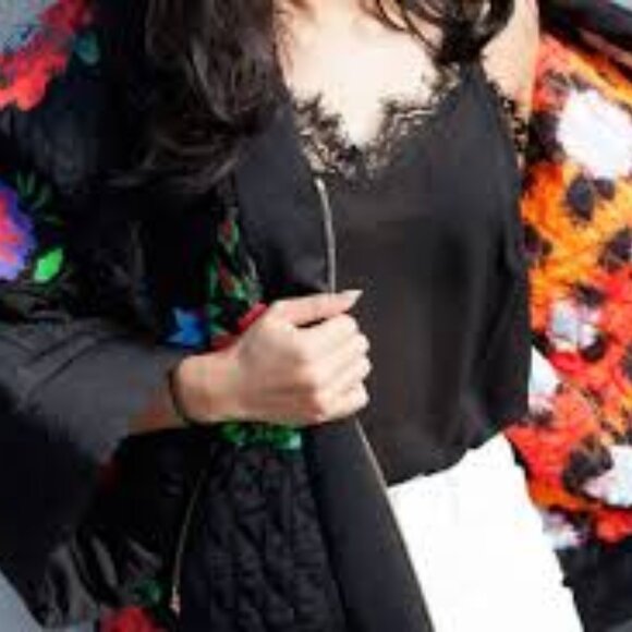 NWT KENZO x H&M Short Coat REVERSIBLE SILK KIMONO Quilted Bomber Jacket Medium - Picture 5 of 16